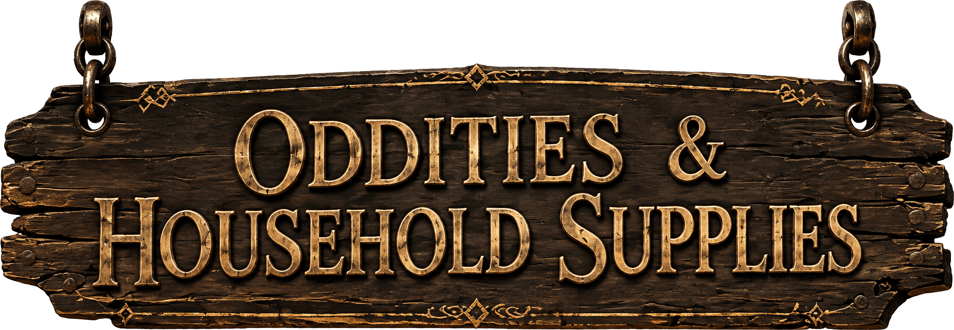 Oddities & Household Supplies