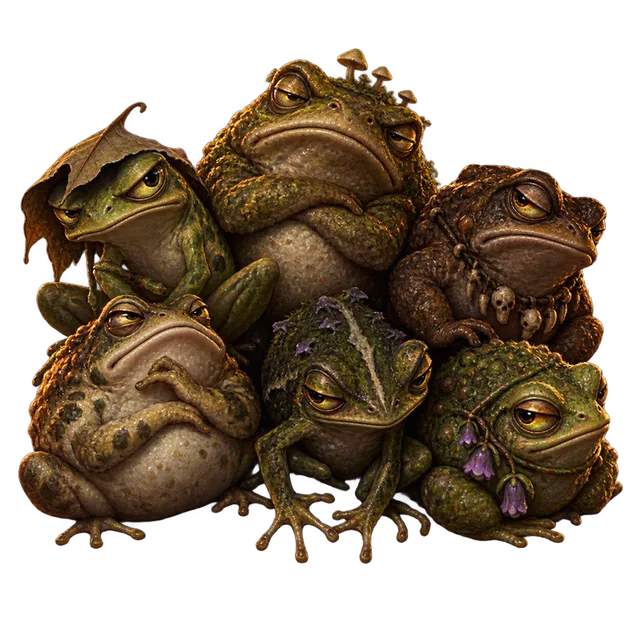 A Handful of Frogs