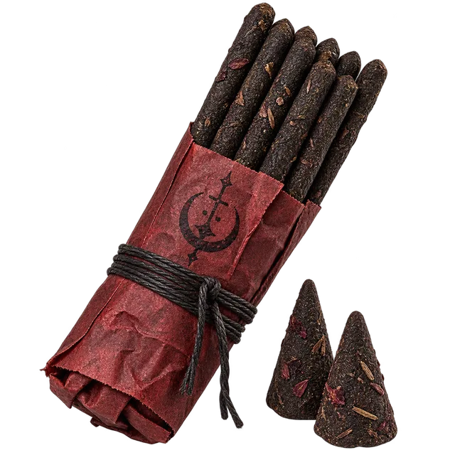 bundles incense sticks