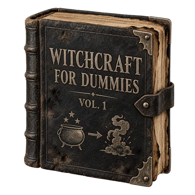 a black leather book